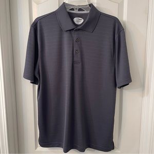 Grand Slam  Slim Fit Golf Polo Shirt - Charcoal Gray.  Mens:  Large